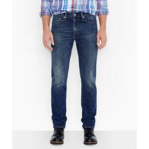 LEVI'S 511 Slim Fit Jeans Mid Rise Tapered Leg Throttle Medium Wash Size 32 x 36